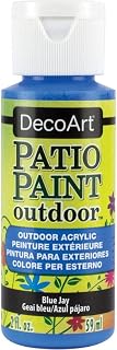 DecoArt DADCP76 Patio Paint Acrylic Blue Jay 2oz