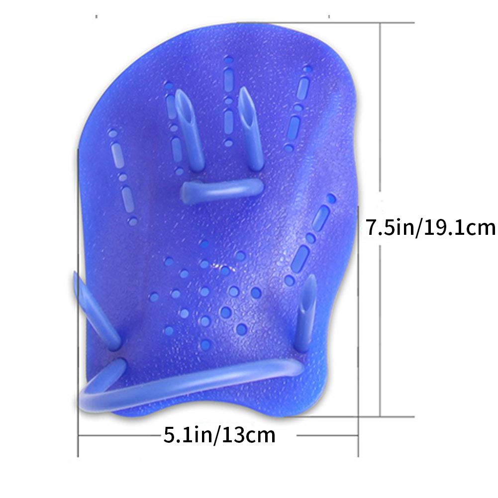 1 Paire De Main Paddles Nager, Swimmpaddel Adultes, Flossen Adultes, Schwimmhilfe Avec Ceintures Réglables, Flossen Für Schwimmer