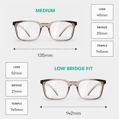 Miniatura 3 de Stoggles Lentes de seguridad con certificación Rectangular Z87.1, luz azul, lente de bloqueo UV, escudo superior y lateral, antivaho y elegantes