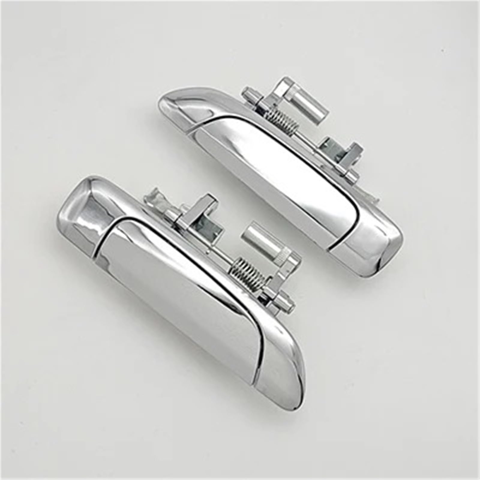 Hillar 1 Pair Door Outer Handle For Fit 2002-2008 For Civic 2001-2005 Chrome Rear Door Outer Exterior Handle(1 Pair)