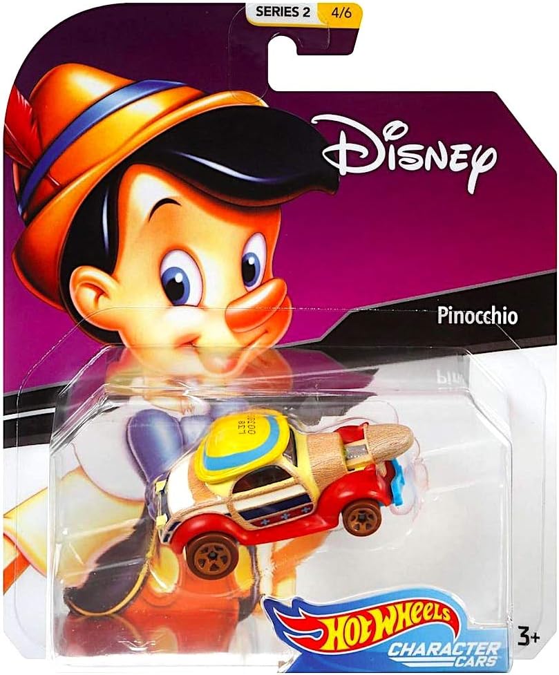 Pinocchio Hot Wheels Disney Character 