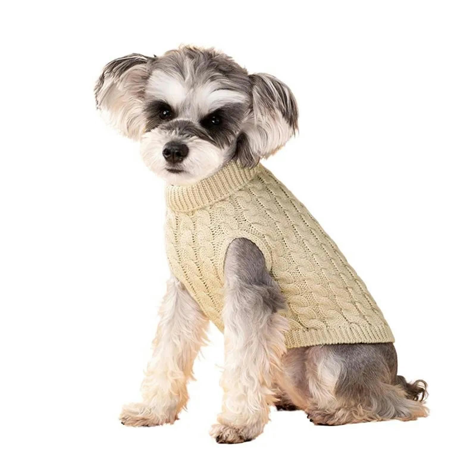 Regenmantel Hund Hundepullover Für Kleine Hunde Welpe Kleidung Winter Warmer Rollkragenpullover Schnauzer Chihuahua Mops Kostüm