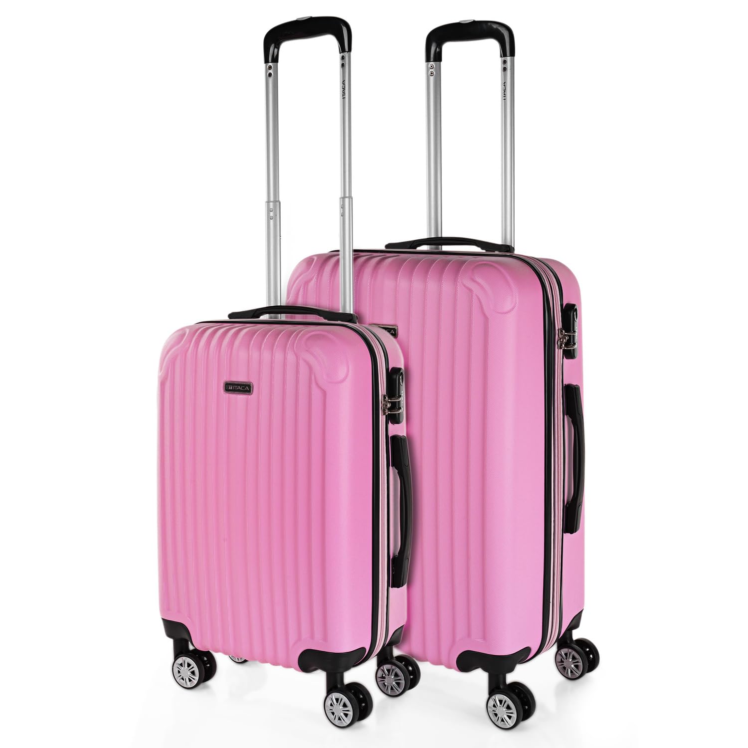 ITACA - Maletas Grandes De Viaje Rígidas Ligeras con 4 Doble Rueda 360° Maleta Grande 23 Kilos Alta Resistencia Extensible Maleta XL Duradera, Mandarina — view 16