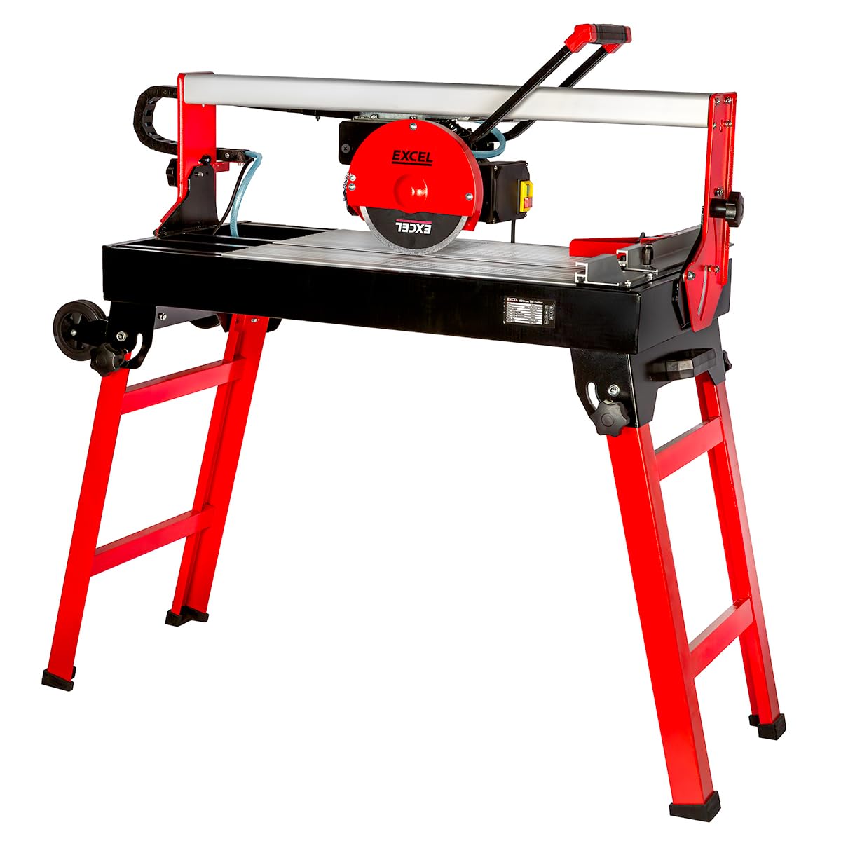 Excel 620mm Professional Tile Cutter Bridge Saw – 230V/800W Power, Foldable Design & Water Cooling System for Effortless Precision, Powerful Tile Cutter for Ceramic