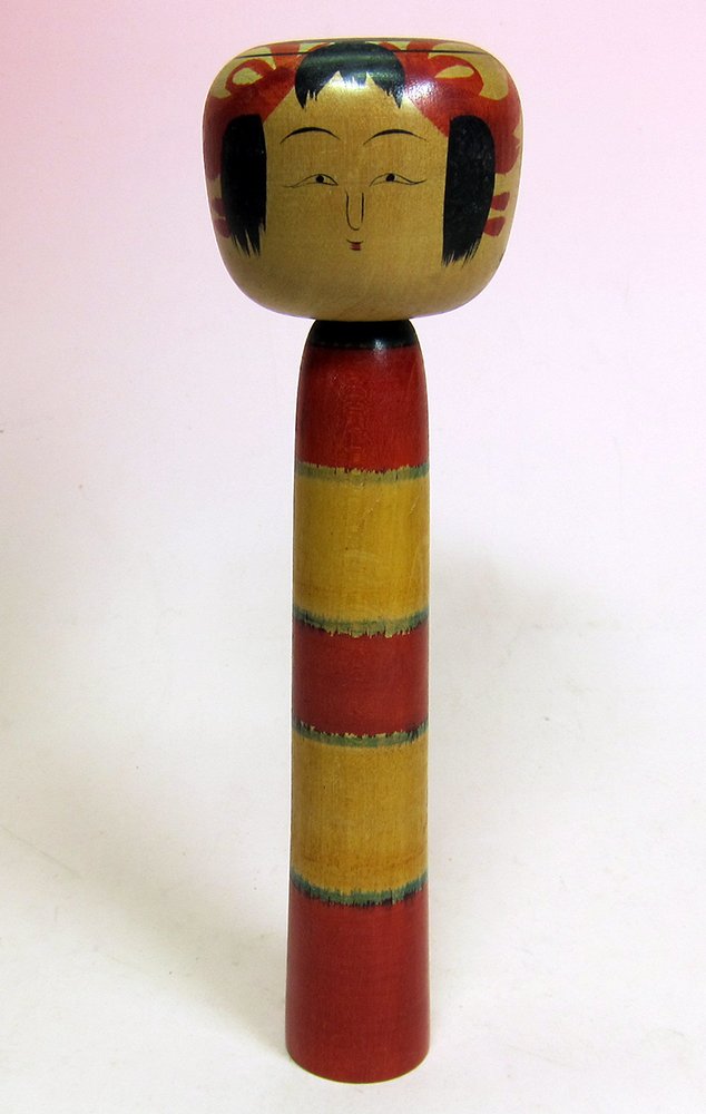 Amazon.co.jp: ☆古い伝統 こけし【高橋通】土湯系☆高さ18.4cm