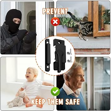 Window Sash Locks for Vertical Horizontal Sliding Window Double Hung Window
