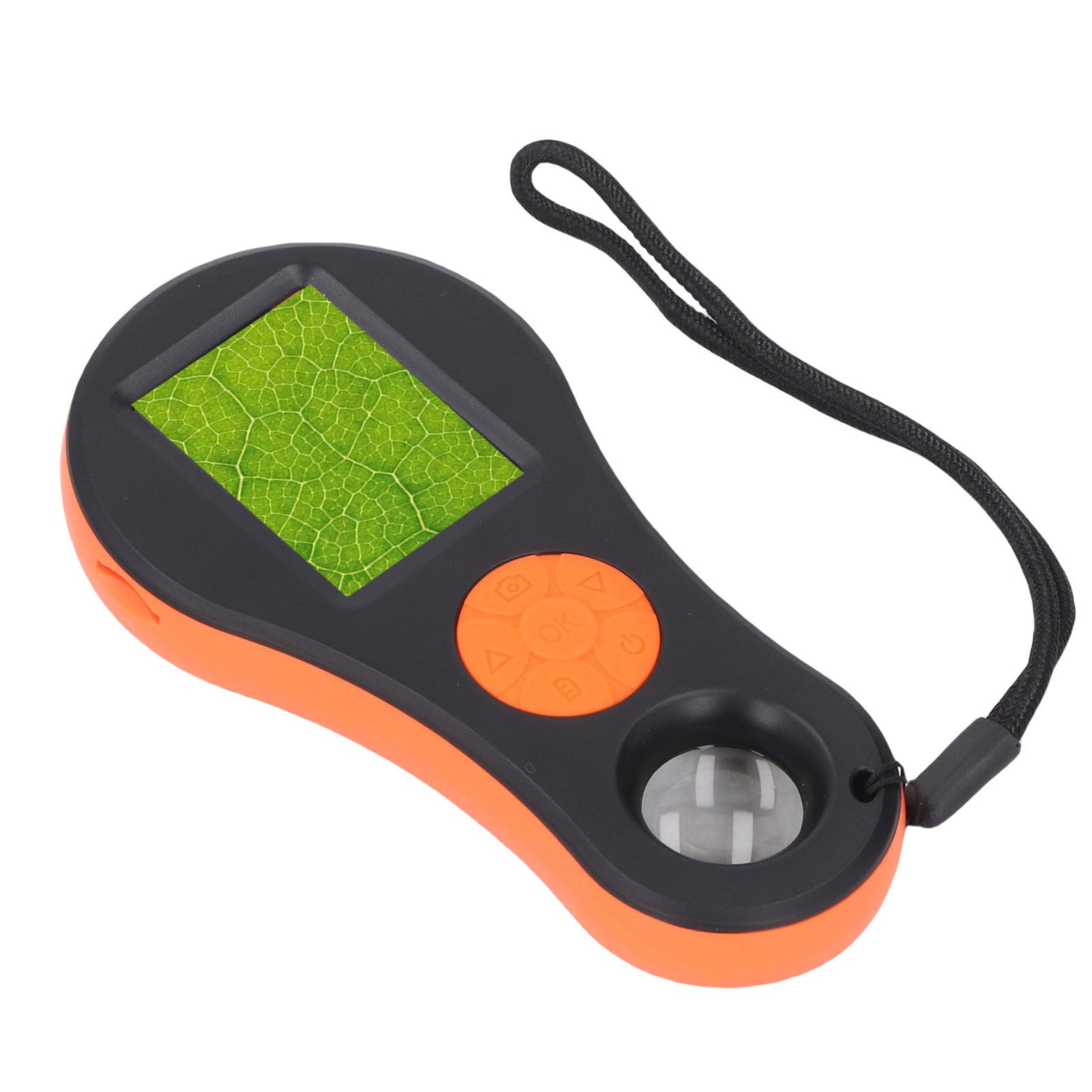 Digital Microscope, Handheld 2.0 inch IPS Color Screen Portable Digital Magnifying Glass 500x, Marco Microscope for Kids 2MP with Light for Reading Students Experiment