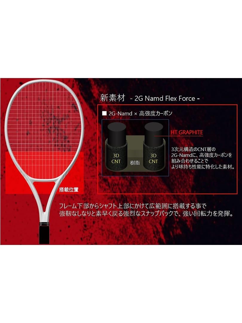 Amazon | ヨネックス(YONEX) 硬式テニス ラケット Vコア 100L