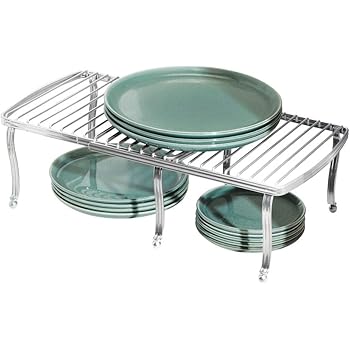 Amazon.de: mDesign Tellerregal – Küchenregal für Arbeitsplatte und