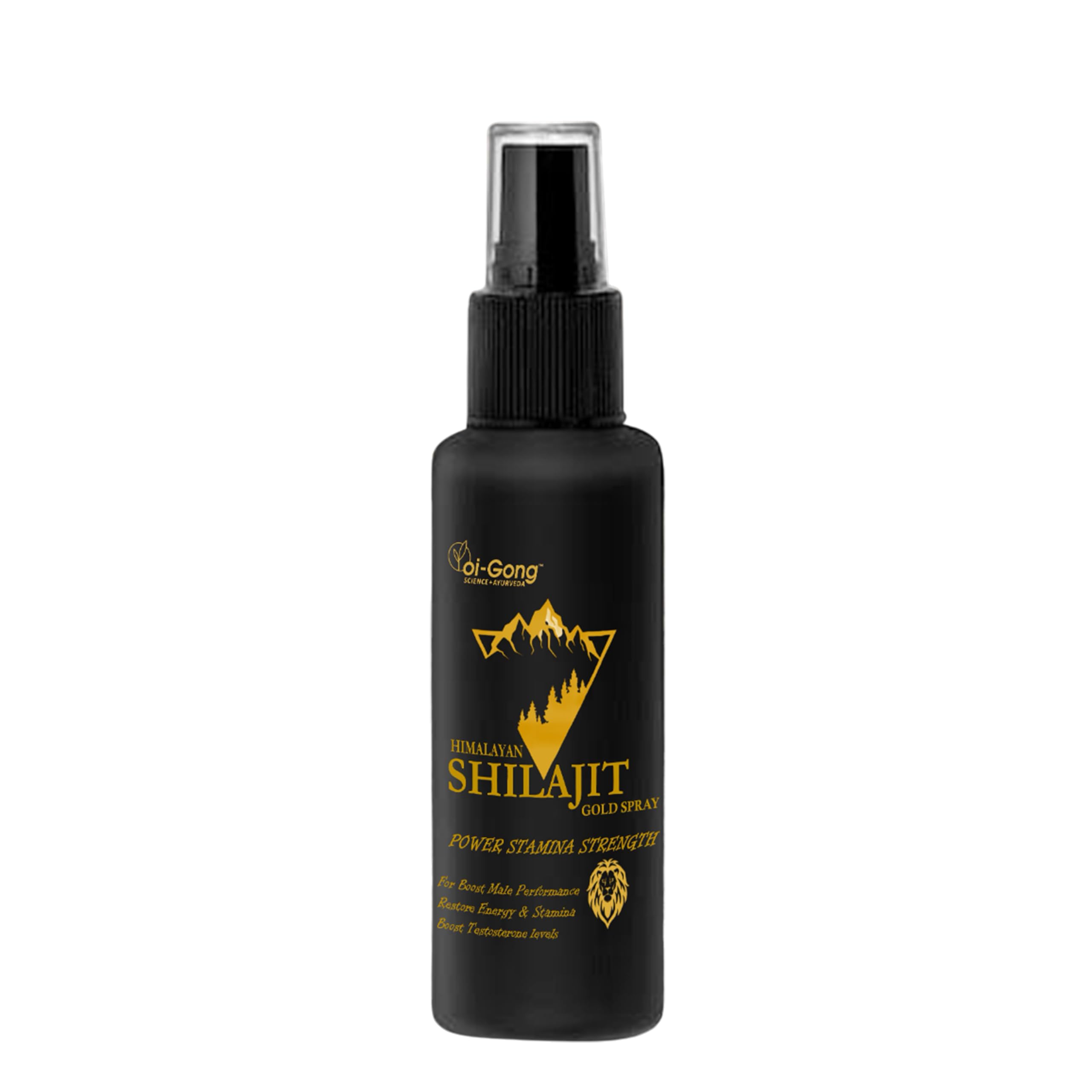 Ayurvedic Himalayan Shilajit Gold Massage Oil | Herbal Blend for Relaxation & Sensual Connection | Non-Sticky, Aromatic, 100% Natural | Ideal for Couples - 30ml by Oi-Gong Ayurveda