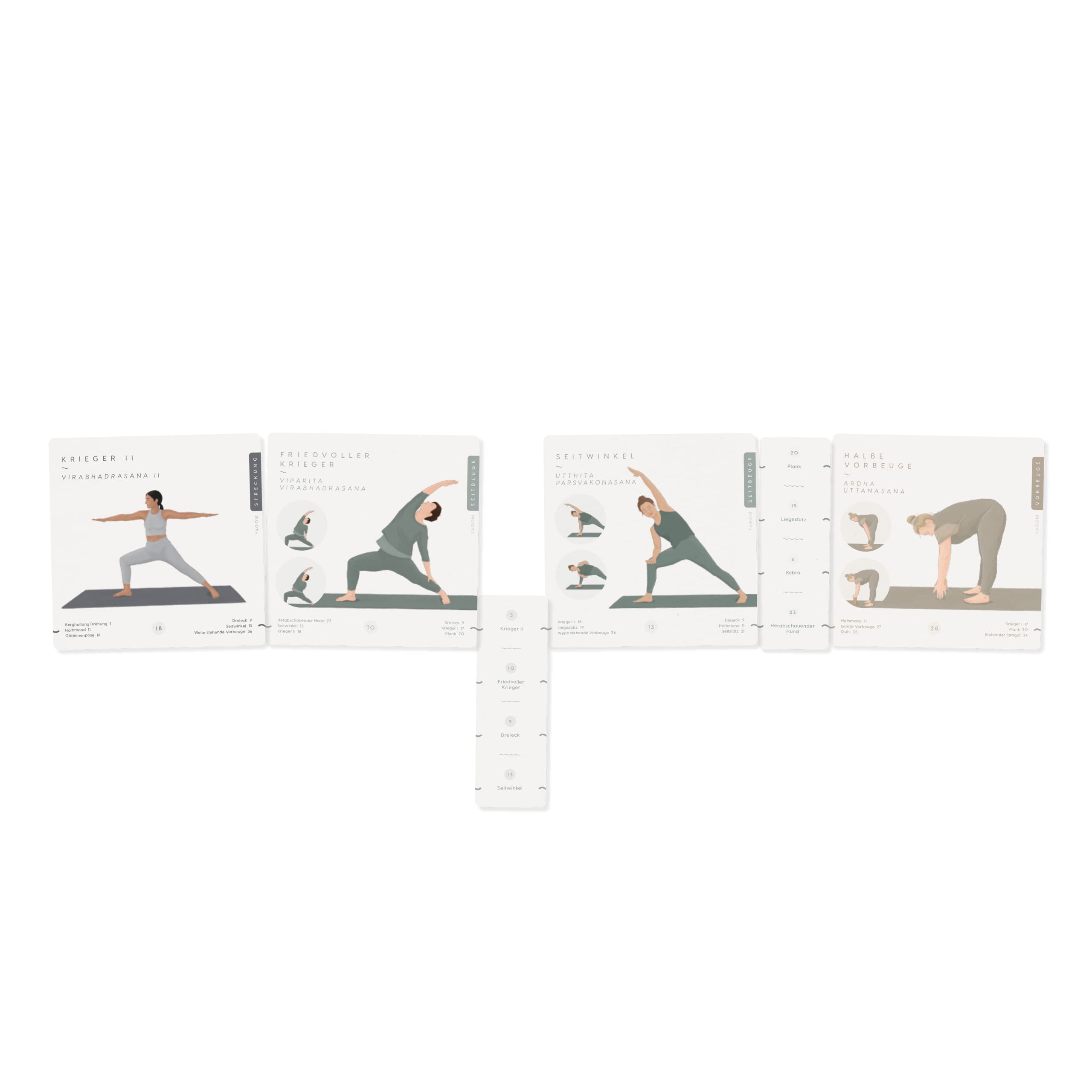 Yoga Karten Basis-Set 1 Set