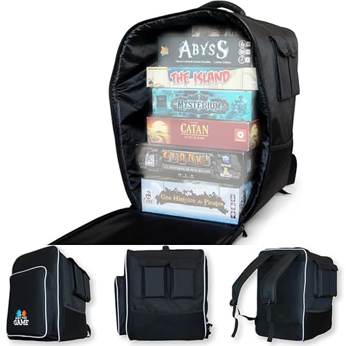 Board Game Bag: Ultimate Backpack, Travel Organizer, Storage & Carrying