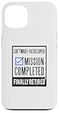 Retirement Gift idea Retired Software-Developer Case for iPhone 13