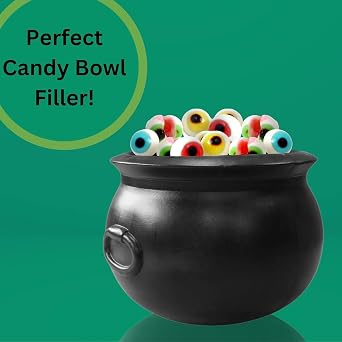 SNACKS HERBERT'S BEST Gummi Eyez, Fruity Liquid Center, Fat Free, Nut Free, GLuten Free (4-Pack), Green