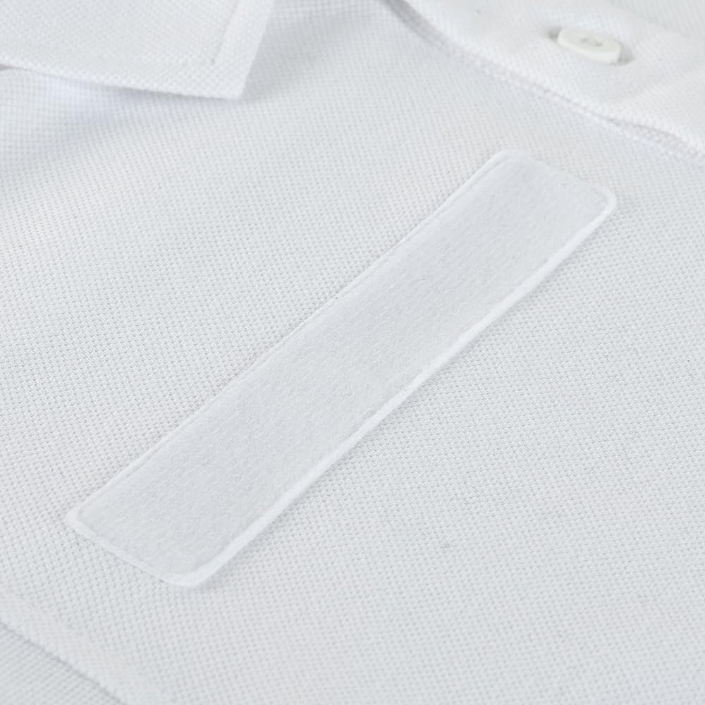 M-Tac Polo tattica da uomo – Polo da lavoro traspirante e resistente con superfici in , perfetto per sicurezza, polizia e attività all'aperto, bianco, S