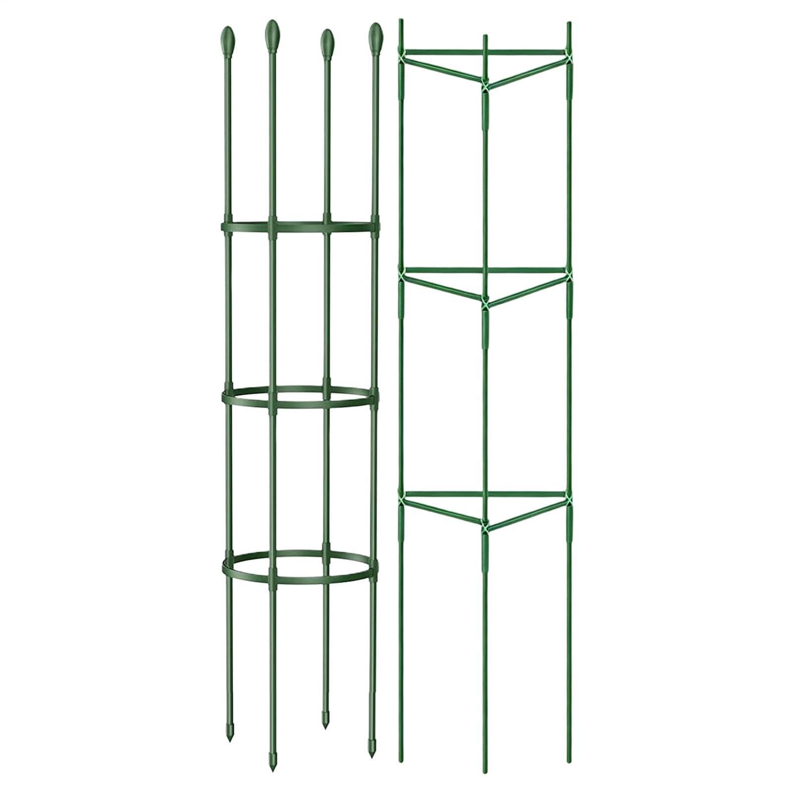 Estructura para tomates y enrejado vegetal trepador estacas ajustables de jardín