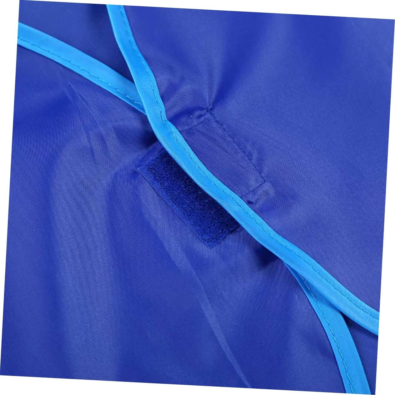 4pcs Boy Girl Long Sleeve Artist Aprons Smocks for Painting Cooking Crafts Red Yellow Blue Solid