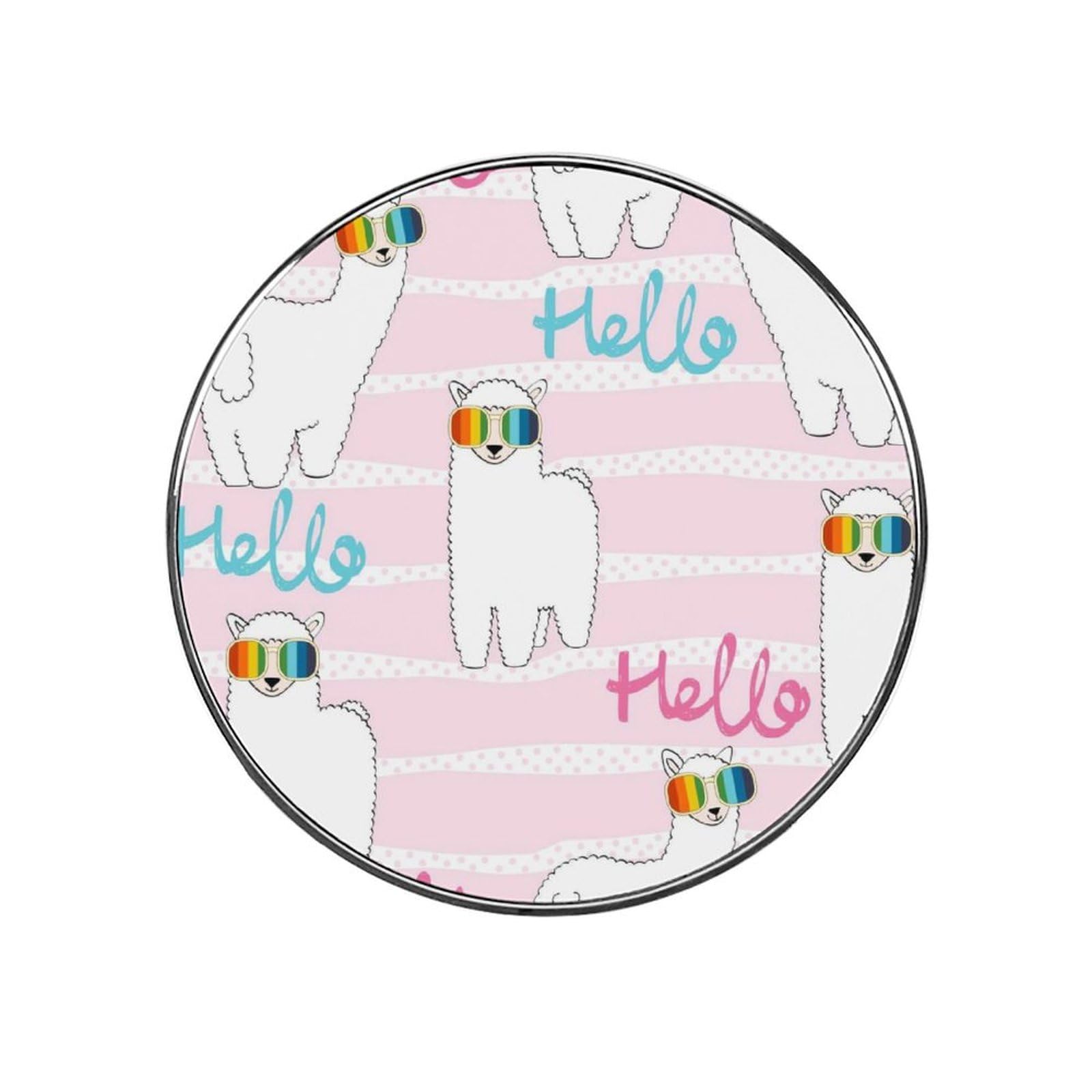 Alpaca Alloy Fridge Magnet For Office Cabinet Refrigerator Whiteboard Photo
