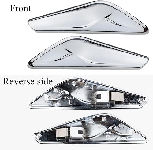Miniatura 2 de 2 unidades de acabado cromado para guardabarros delantero derecho izquierdo para X3 F25 X4 F26 2011 2012 2013 2014 2015 2016 2017 2017338569