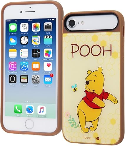 Amazon Co Jp Iphone 8 7 6s 6 ディズニーキャラクター 耐衝撃 衝撃吸収 強い タフ ケースキャトル パネル くまのプーさん 3 家電 カメラ