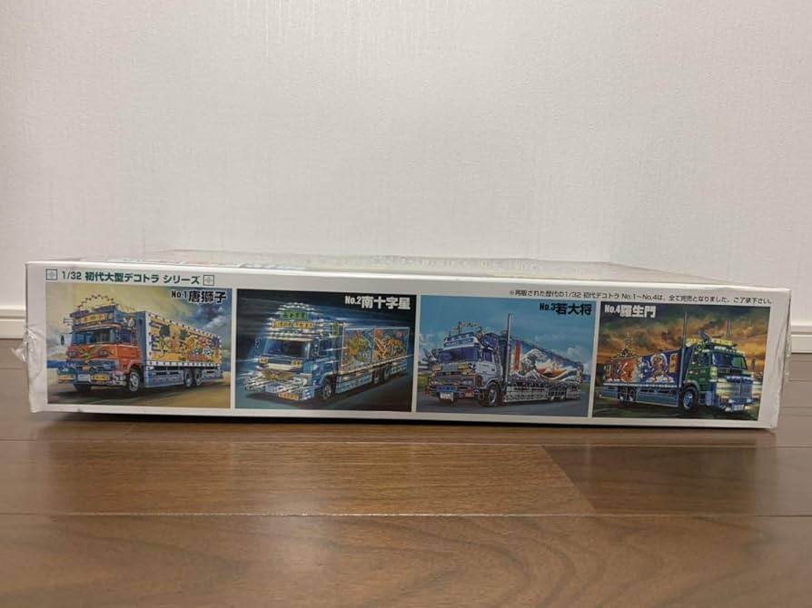 未使用品　デコトラマーチ　 CD Amazon | アオシマ 爆走野郎 飛車角 初代 大型 デコトラ No.5 1