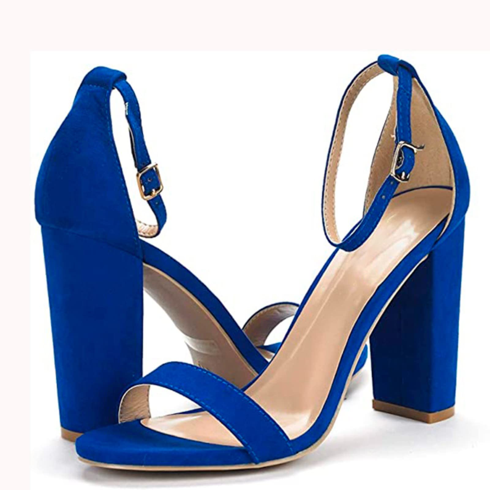 Cocila Mujer Sandalias De Tacón Ancho Con Tiras Para Verano Zapatos Dorados Rojas Cuñas Esparto Fucsia Beige Moradas Sandalia Dorada Azul Marino Boda Trenzadas Negras Tacon Novia Plataforma