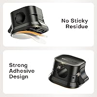 Vista 3 de 6Pack Cord Organizer, [1s Lock Dual Spring] Adhesive Cable Clips - OMOTON Cable Holder Wire Clips, Under Desk Cable Management, Phone Charger Cord