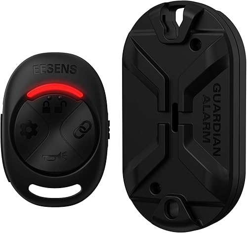 Alarma Guardian alarma de movimiento de 110 dB con alerta inalámbrica de 800 pies, localizador de artículos, impermeable y a prueba de