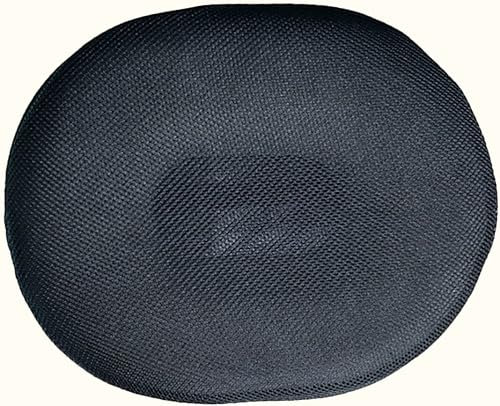 Miniatura 2 de Almohada de dona para hemorroides cojín de asiento de coxis de malla negro para mujeres