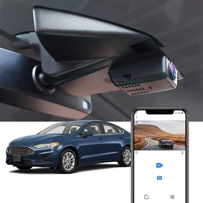 Fitcamx 4K Dash Cam for Ford Focus