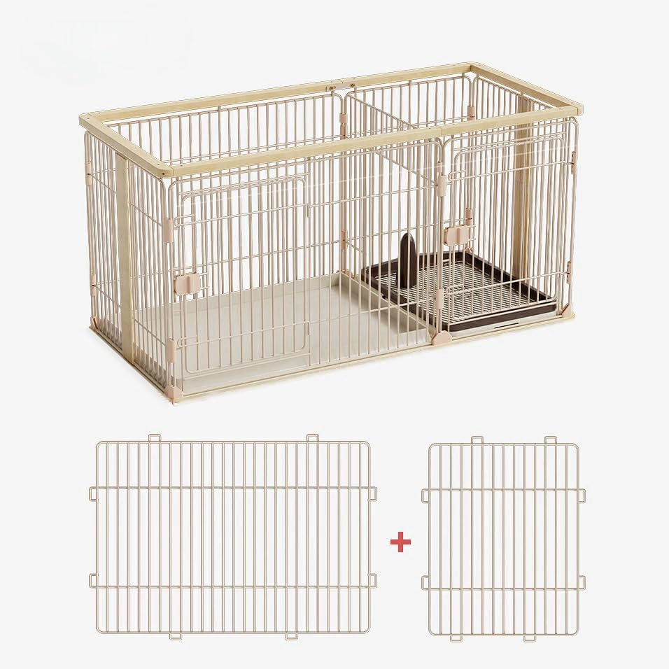 Amazon.co.jp: N&S ペットケージ 屋根付き トイレ付き トイレ