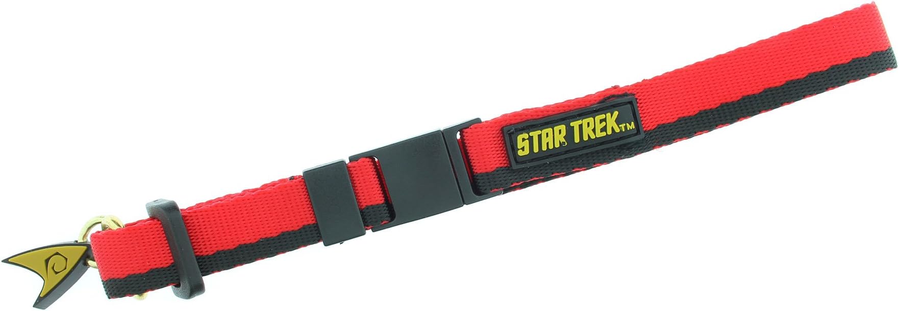 Crowded Coop Star Trek Uniform Cat Collar - Red