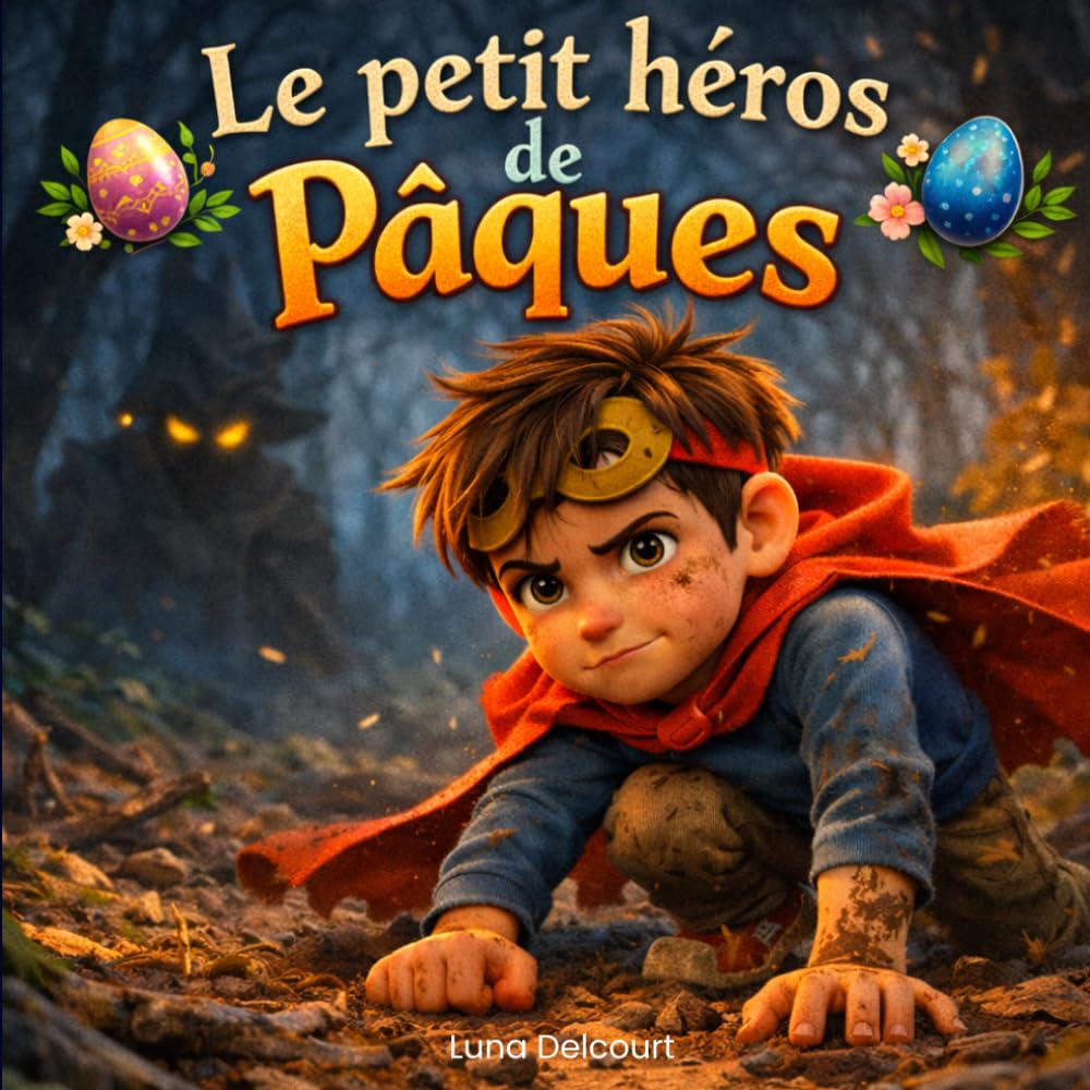 Le petit héros de Pâques: Livre de Pâques pour enfants avec histoire illustrée, jeux éducatifs, coloriages, cherche et trouve et activités ludiques pour développer imagination et confiance en soi