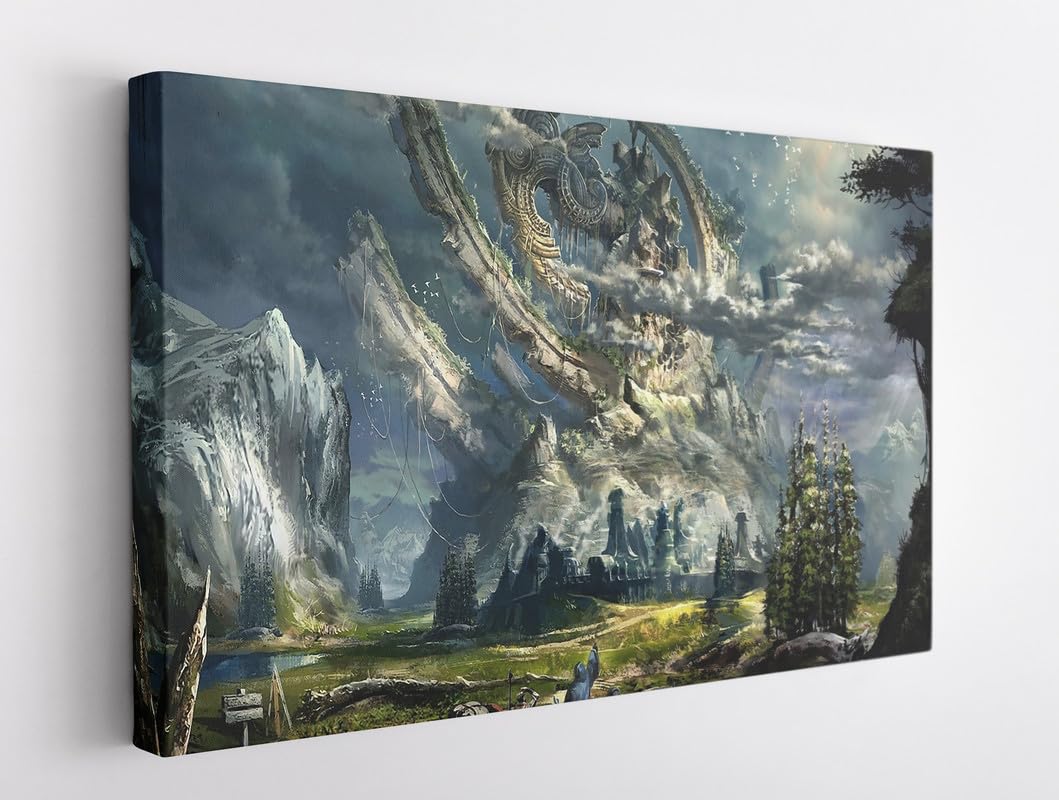BPA® Fantasy Scenery Canvas For Home And Office Décor (40x60)