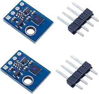 HiLetgo 2pcs AHT21 I2C IIC High Precision Digital Temperature and Humidity Sensor Module DC 2.0-5.5V DHT11 AHT10 Upgraded Version for Arduino