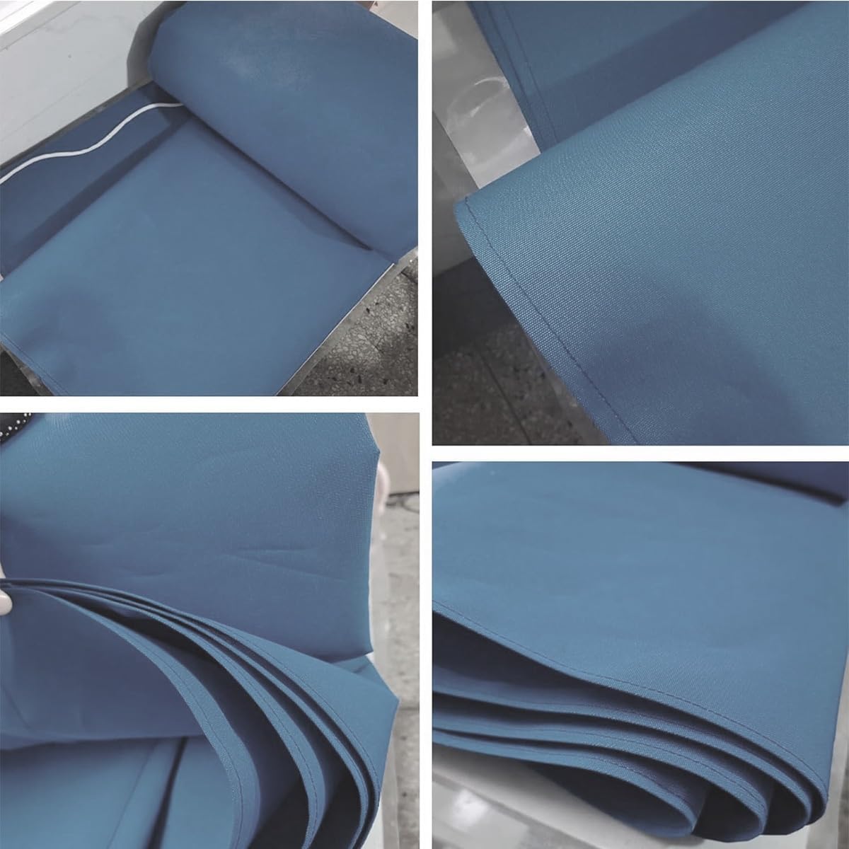 Zapasowa tkanina baldachimu do wysuwanych markiz 2,0 m - 5 m, wodoodporny poliester na zewnątrz, patio i balkon, beżowa, 200 x 150 cm, trwała osłona przeciwsłoneczna