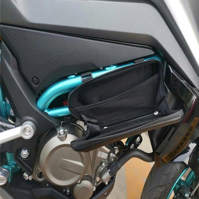 Sacoche moto voyage pour escapades en Yamaha XSR700 et XJ6 - 4