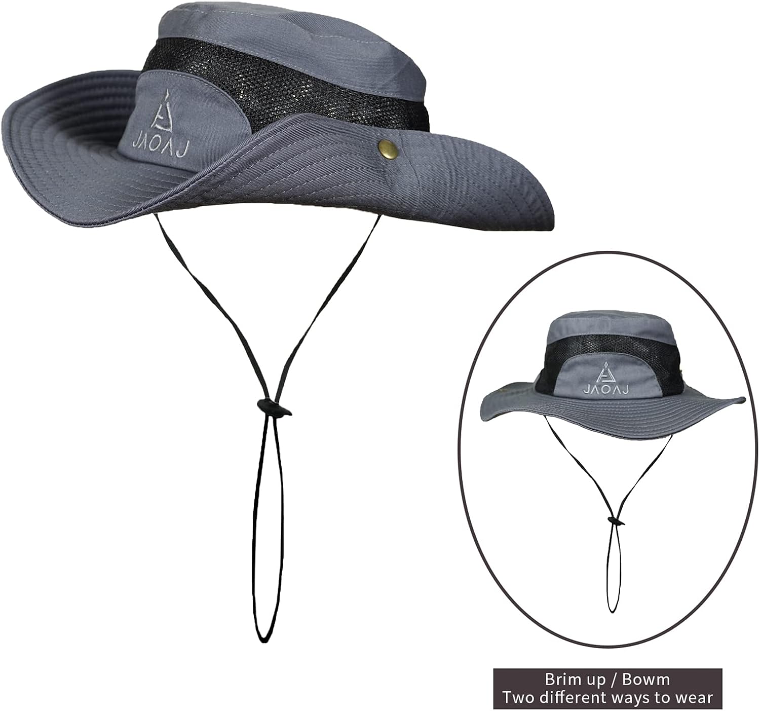 Buy JAOAJ Mens Sun Hat Wide Brim Summer 