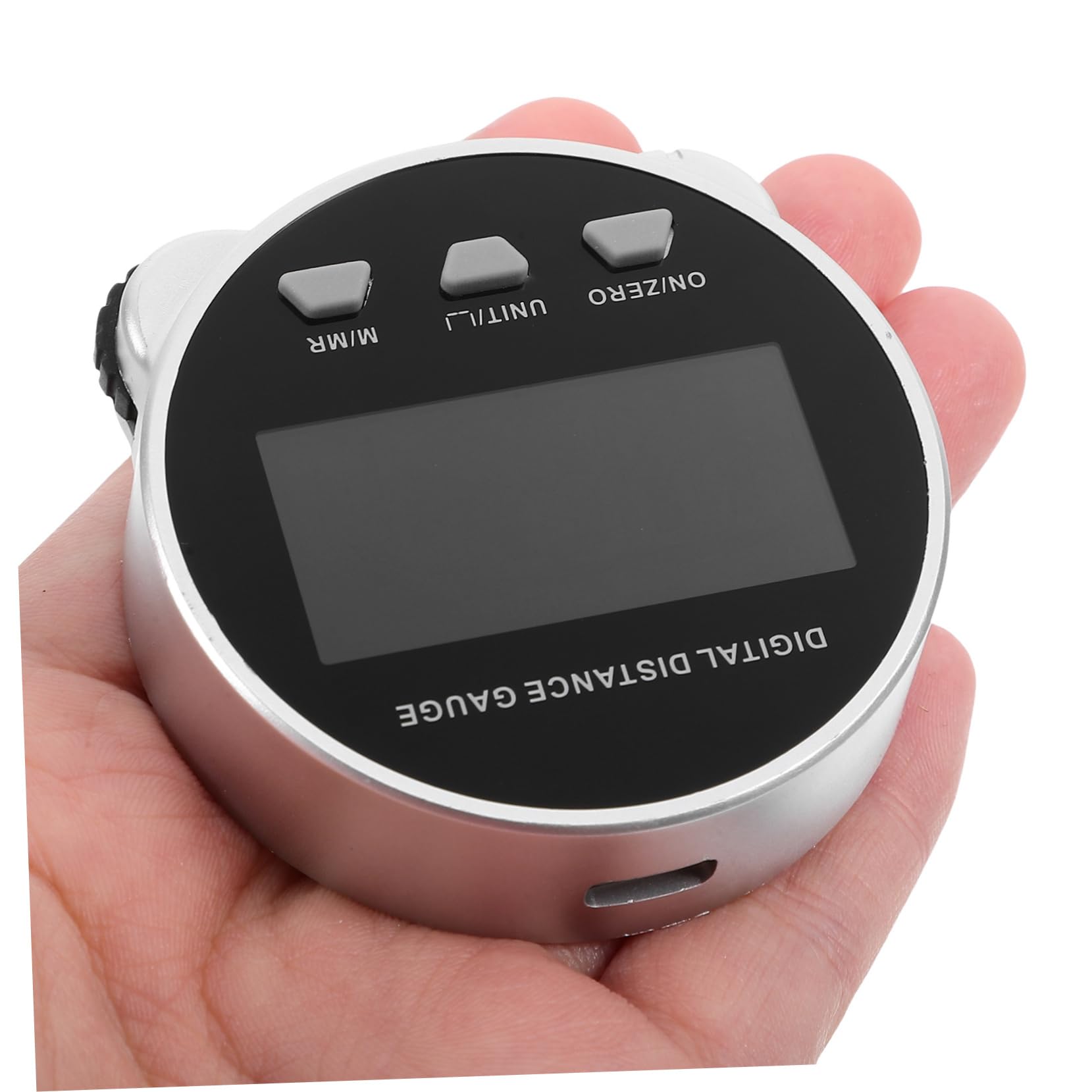 DOITOOL Cinta Métrica Digital con Rueda de Medición, Mide Distancias, Diámetros y Superficies Irregulares, Cuerpo de Abs Negro, 260 Mah
