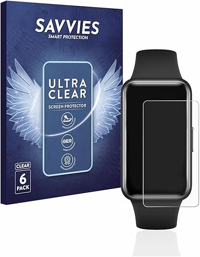 Protector de pantalla compatible con Huawei Band 7 Protector de pantalla transparente, paquete de 6