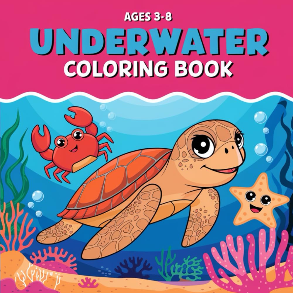 Underwater Coloring Book: Coloring Book