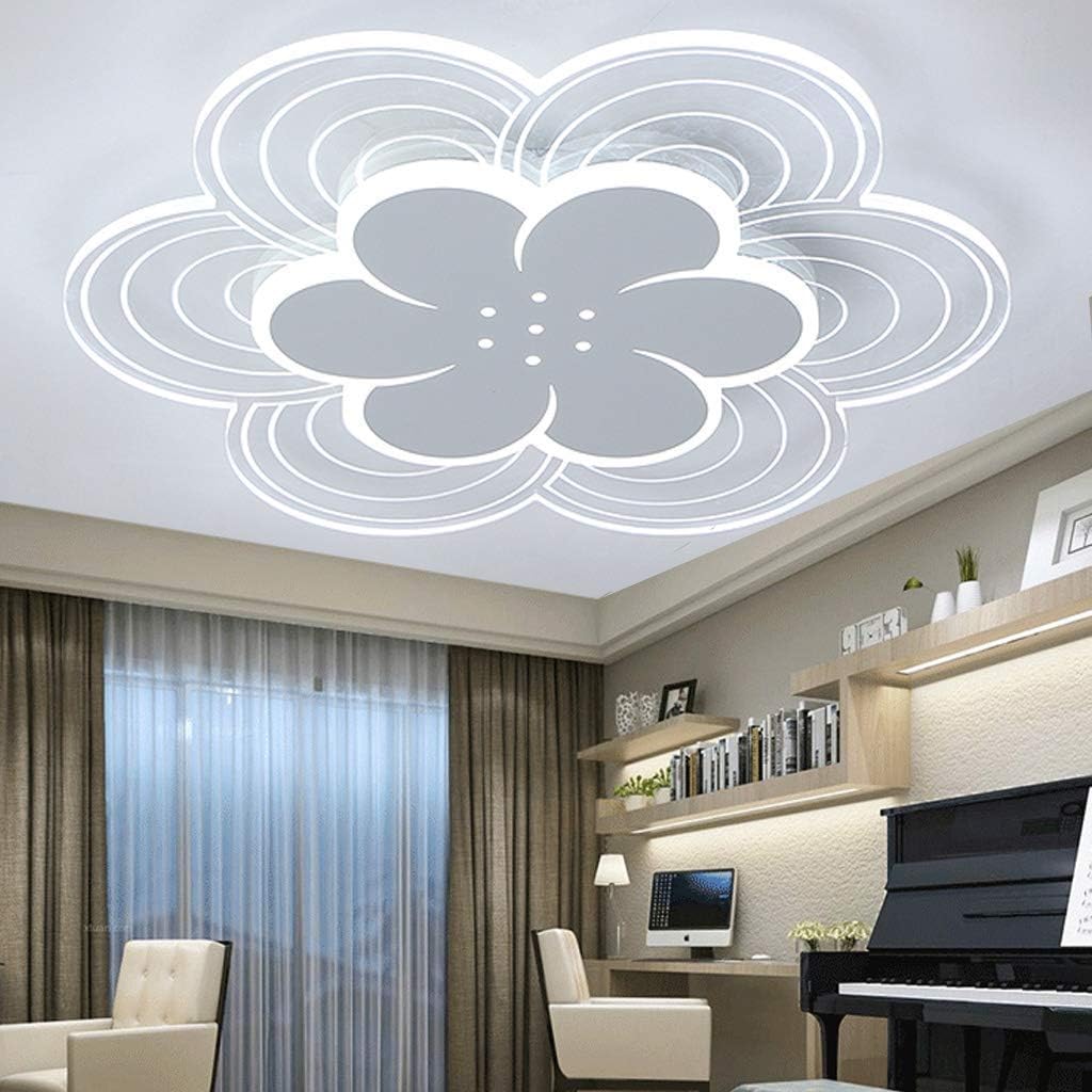 Discount 80% LED Dimmable Ceiling Light Minimalist Living Room Lamp with Remote Control Cloud Acrylic Design Ceiling Bedroom interior Decor Lighting Dining Room Chandelier Restaurant Light Fixtures (Gold,45CM)/Pro