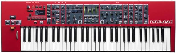Nord USA, Sintetizador de performance de 61 teclas Wave 2 4 partes, con síntesis analógica virtual, samples, FM y wavetable