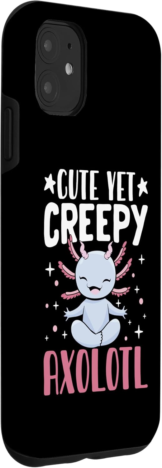Cute Yet Creepy Axolotl Case for iPhone 11