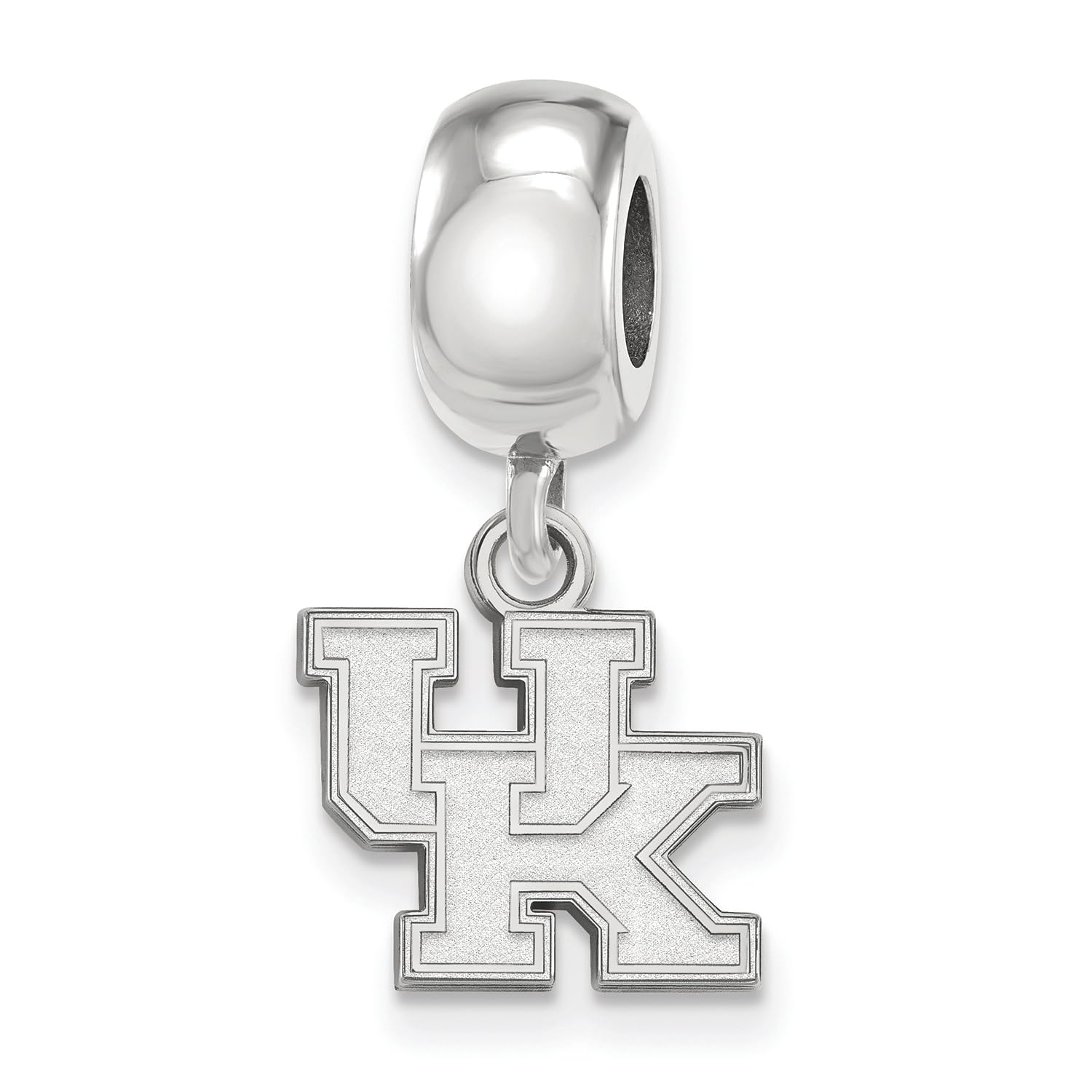 LogoArt Logo Art Sterling Silver Kentucky Wildcats XS Dangle Bead Charm