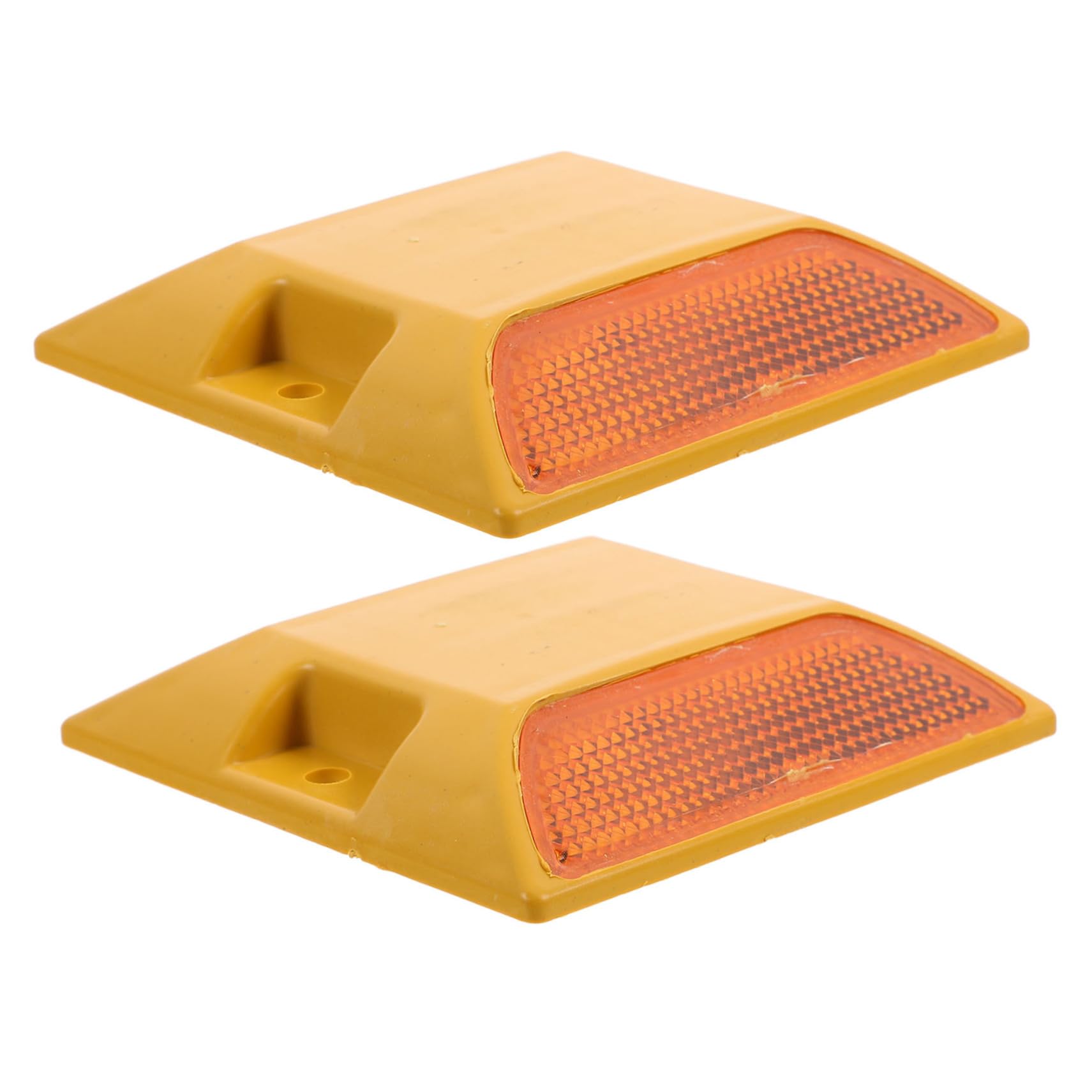 10 Pezzi Segnaletica Stradale In Plastica Riflettente Riflettori Per D'Ingresso Riflettori Stradali Riflettore Di Emergenza Stradale Indicatori Stradali Borchie Stradali