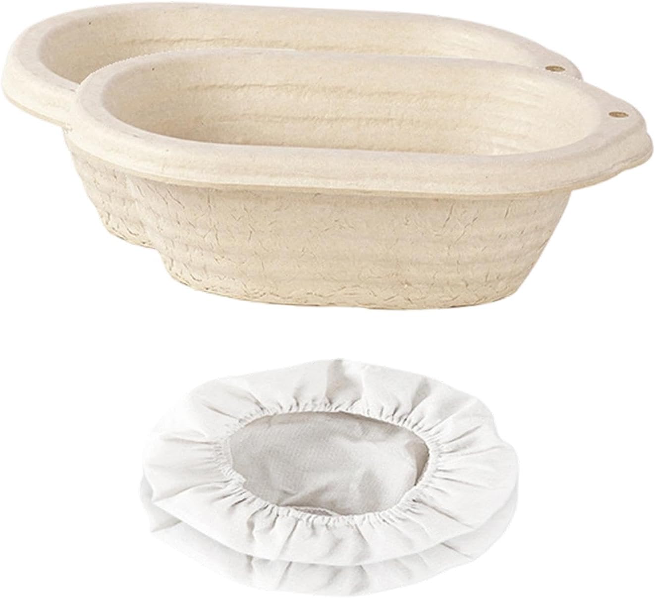 2 Pieces Bread Proofing Baskets Pulp Rising Baking Supplies for Professional 21Cm Home & Garden