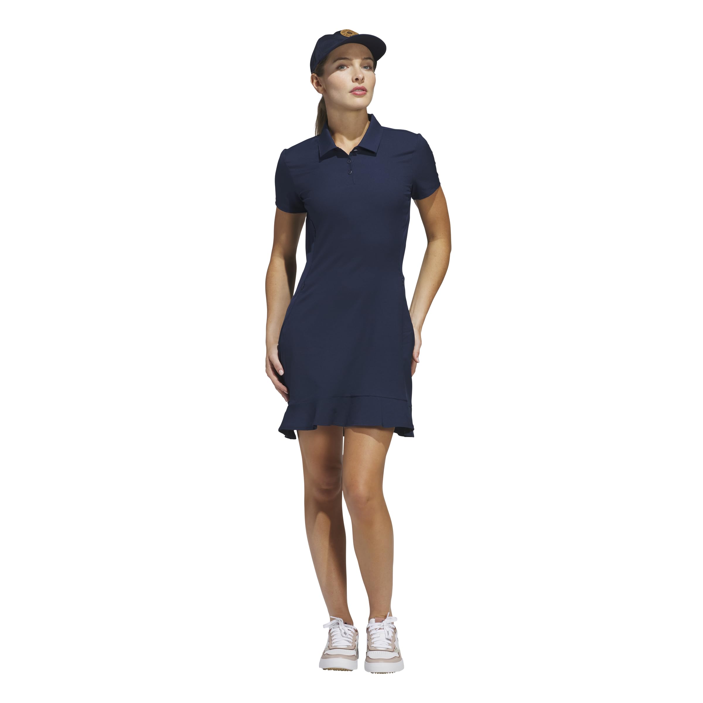 adidas Sukienka tenisowa damska, Granatowy Collegiate Navy, XXL