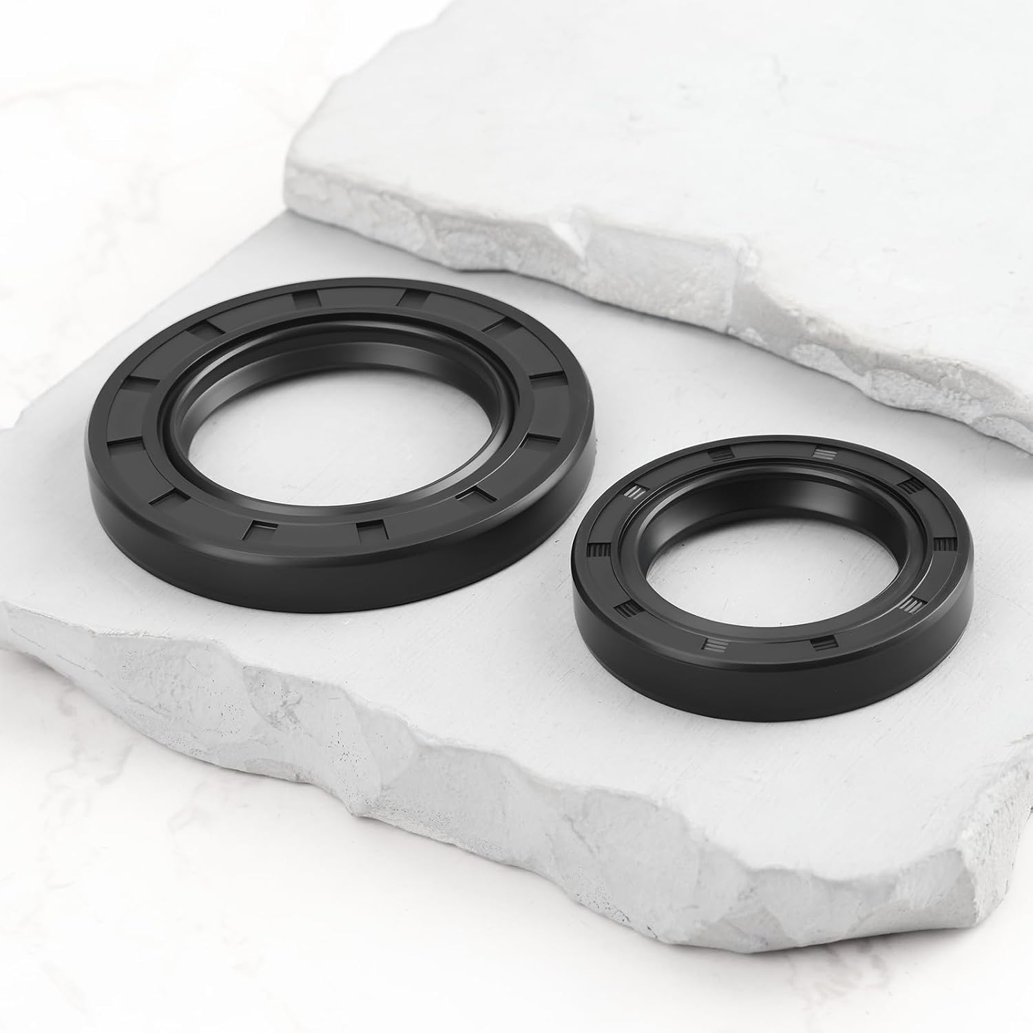 2pcs Lawnmover Crankshaft Oil Seal 24-032-01 25-032-06 Compatible with KOHLER CV18 CV20 CV22 CV25 CV620 CV740 CV750