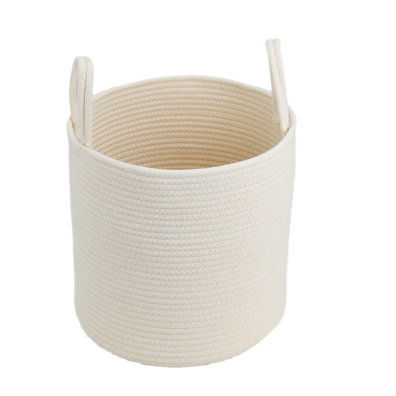 Laundry Basket, Blanket Basket for organizing Décor and Toys, Clothes Hamper, Perfect for Baby and Kids Room Nursery, Bedroom